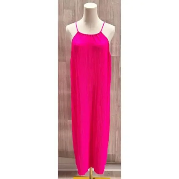 hot pink dress express Sparkly Hot Pink Sequins Backless Homecoming Dresses SH604